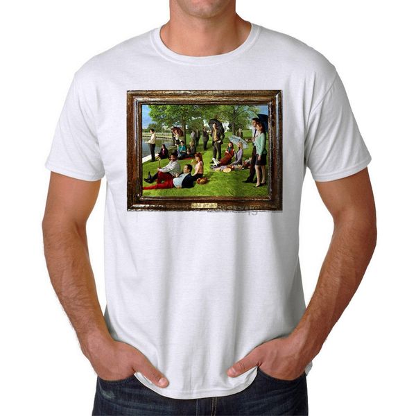 the office tv show sitcom impressionist painting cast men white t-shirt summer streewear sizes-3xl 
the office tv show sitcom impressionist painting cast men white t-shirt summer streewear sizes-3xl