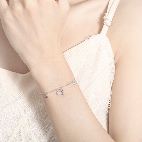 s925 metal bracelet korean cute kitten bracelet student girl kitty cat, Black
s925 metal bracelet korean cute kitten bracelet student girl kitty cat, Black