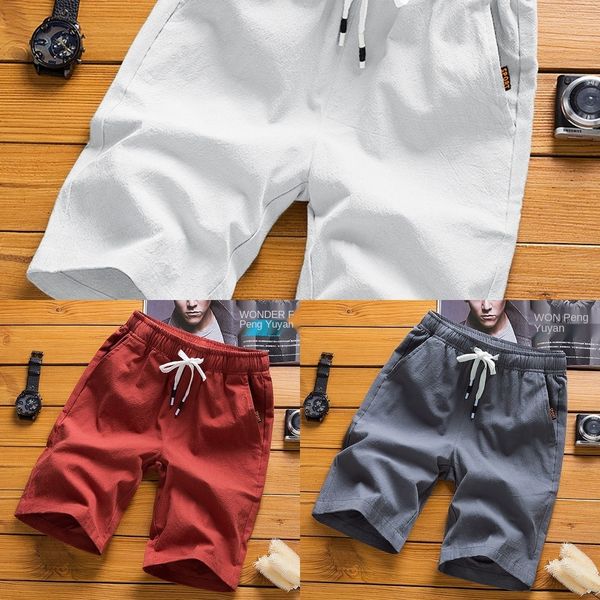 2020 men's 98% cotton shorts casual linen shorts cotton linen beach casual pants middle pants sqwg0, Blue
2020 men's 98% cotton shorts casual linen shorts cotton linen beach casual pants middle pants sqwg0, Blue
