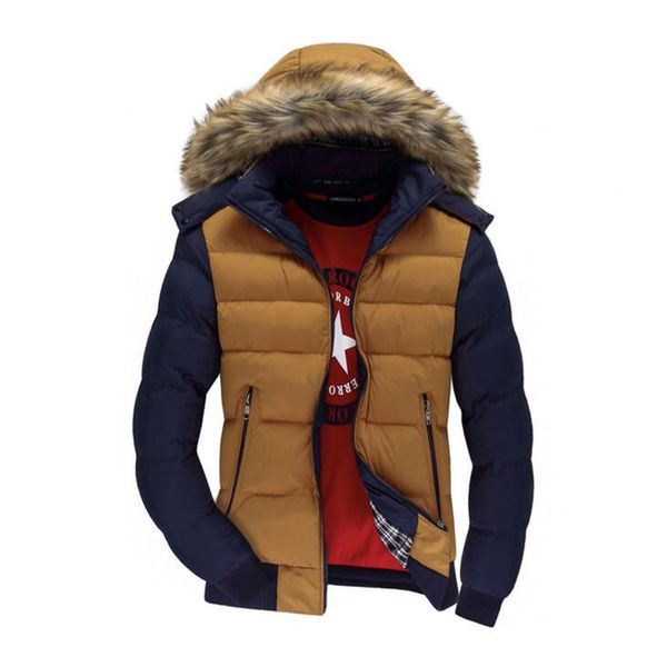 15 color fashion slim mens men's down jacket brand winter hood hat casual men down fur coat thick with outwear jackets 4xl inxpk, Black
15 color fashion slim mens men's down jacket brand winter hood hat casual men down fur coat thick with outwear jackets 4xl inxpk, Black