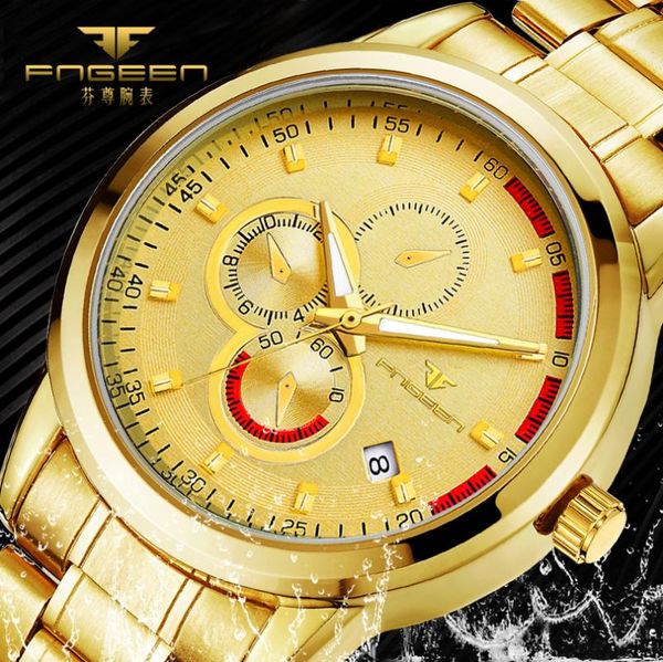 wristwatches fngeen men's mechanical watch men hollow business leisure waterproof three male gold clock, Slivery;brown
wristwatches fngeen men's mechanical watch men hollow business leisure waterproof three male gold clock, Slivery;brown