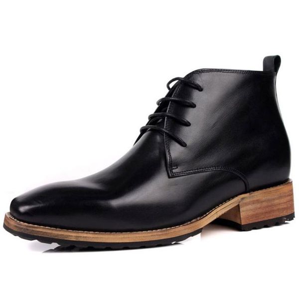 моды ретро для мужчин высота увеличение лифт boots получить taller 7cm официально платье короткие сапоги из натуральной кожи узелок, Black
моды ретро для мужчин высота увеличение лифт boots получить taller 7cm официально платье короткие сапоги из натуральной кожи узелок, Black