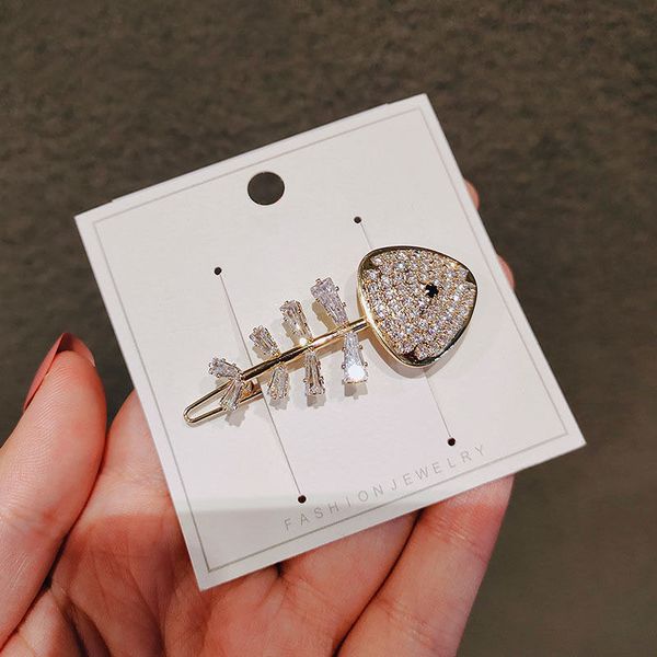 s1780 fashion jewelry fishbone rhinstone hair clip barrette womens girls hairpin barrettes bobby pin, Golden;silver
s1780 fashion jewelry fishbone rhinstone hair clip barrette womens girls hairpin barrettes bobby pin, Golden;silver