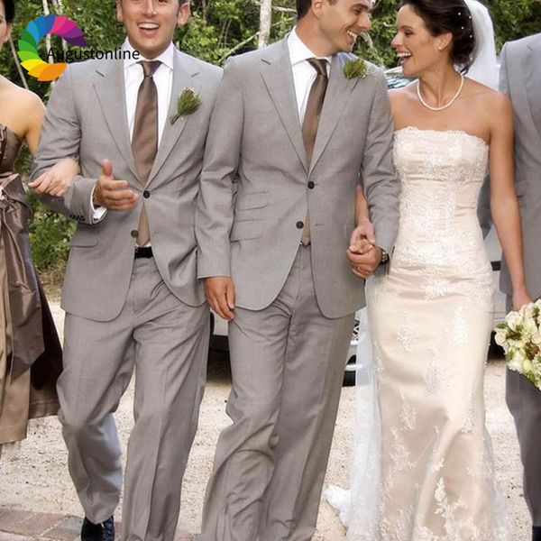 men's suits & blazers grey men custom made beach wedding groom tuxedos man suit slim fit 2piece jacket pants prom wear party, White;black
men's suits & blazers grey men custom made beach wedding groom tuxedos man suit slim fit 2piece jacket pants prom wear party, White;black