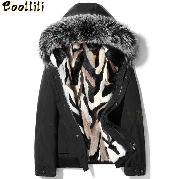 boollili winter real fur coat men parka liner fur collar short mens mink jackets parkas de hombre, Black
boollili winter real fur coat men parka liner fur collar short mens mink jackets parkas de hombre, Black