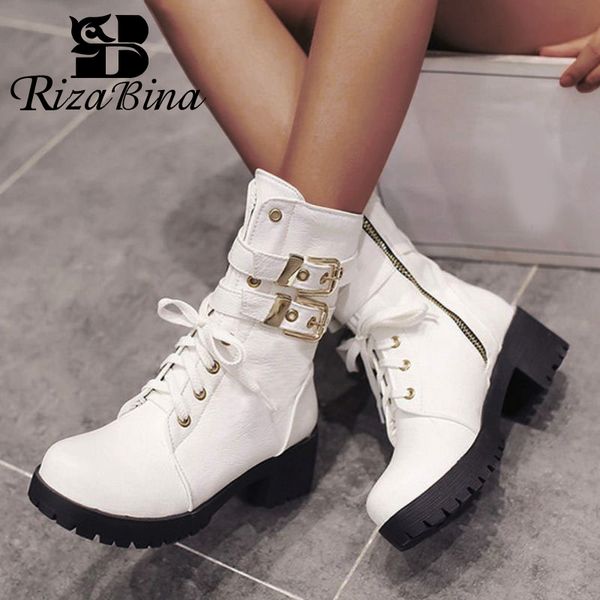 rizabina женщина mid calf boots мода пряжка квадратных пятки зима женщин теплые меха молния whites платформа сапоги размер 34-43, Black
rizabina женщина mid calf boots мода пряжка квадратных пятки зима женщин теплые меха молния whites платформа сапоги размер 34-43, Black
