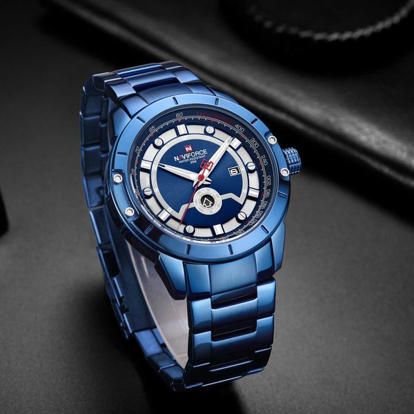 NAVIFORCE New Men' Fashion Design Wrist Watch Waterproof Quartz Men's Watches Sport Male Clock Relogio Masculino
NAVIFORCE New Men' Fashion Design Wrist Watch Waterproof Quartz Men's Watches Sport Male Clock Relogio Masculino