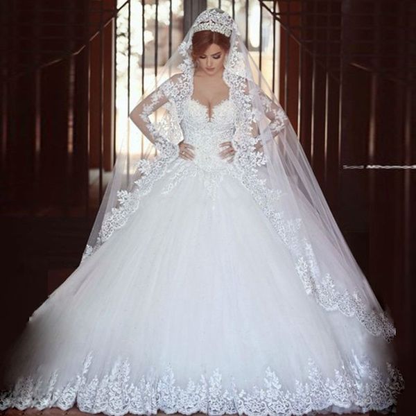 vestido de noiva 2020 princess wedding dresses off shoulder applique lace sweetheart beads ball gown bridal dress robe de mariee, White
vestido de noiva 2020 princess wedding dresses off shoulder applique lace sweetheart beads ball gown bridal dress robe de mariee, White