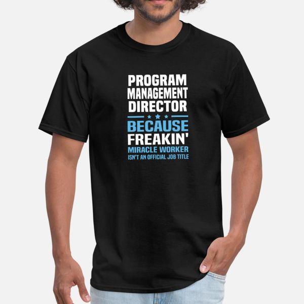 program management director t shirt men create 100% cotton euro size s-3xl pattern loose humor summer kawaii shirt
program management director t shirt men create 100% cotton euro size s-3xl pattern loose humor summer kawaii shirt
