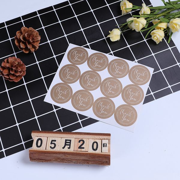 120pcs/10sheets 2019 new arrival thank you round cake packaging sealing label kraft sticker baking diy gift stickers
120pcs/10sheets 2019 new arrival thank you round cake packaging sealing label kraft sticker baking diy gift stickers