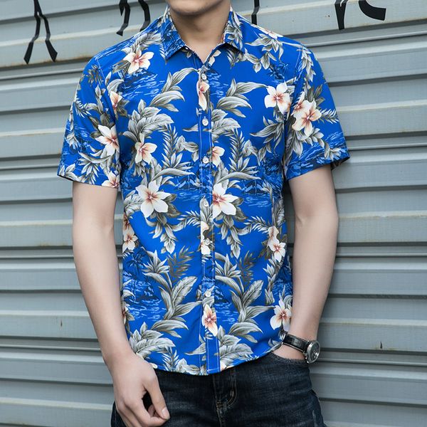 flower printed short sleeve hawaii shirts men 2020 new summer mens clothing plus size casual slim fit social blouse man, White;black
flower printed short sleeve hawaii shirts men 2020 new summer mens clothing plus size casual slim fit social blouse man, White;black