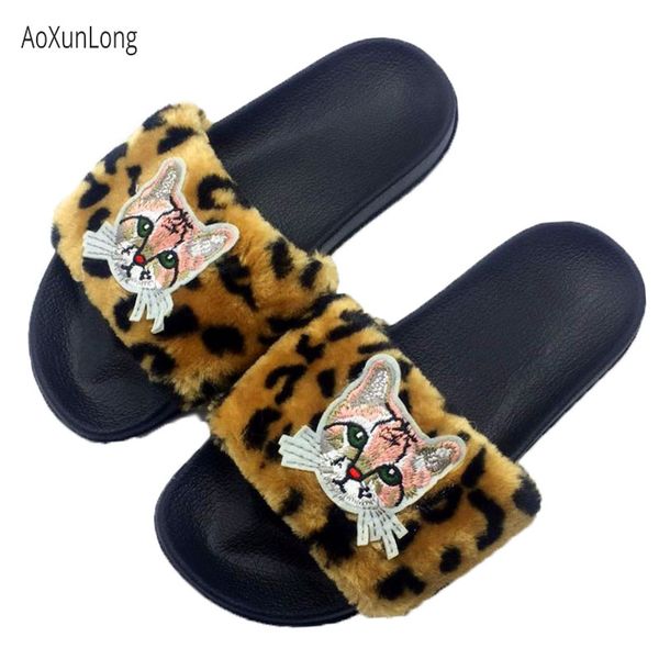 slippers women original cat furry fashion artificial plush indoor slides non-slip home eu 36-41 size house, Black
slippers women original cat furry fashion artificial plush indoor slides non-slip home eu 36-41 size house, Black