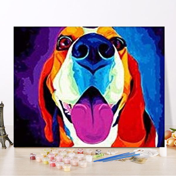 diy no frame modern funny dog oil watercolor canvas painting posters and prints wall art picture for living room home decor
diy no frame modern funny dog oil watercolor canvas painting posters and prints wall art picture for living room home decor