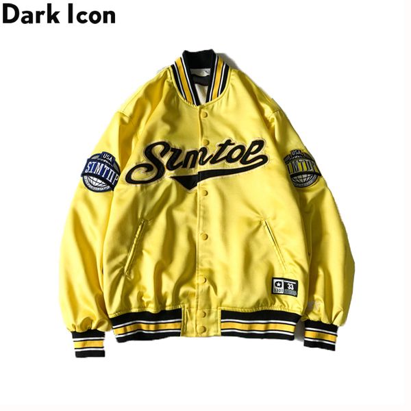 dark icon letters embroidery baseball jacket men women streetwear men's jackets 3 colors, Black;brown
dark icon letters embroidery baseball jacket men women streetwear men's jackets 3 colors, Black;brown