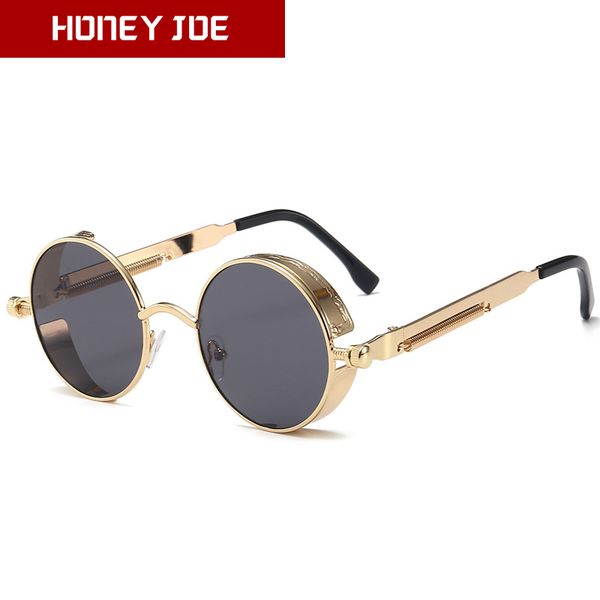 steampunk round sunglasses vintage retro sun glasses for men women stylish small metal frame circle eyeglasses gafas de sol, White;black
steampunk round sunglasses vintage retro sun glasses for men women stylish small metal frame circle eyeglasses gafas de sol, White;black