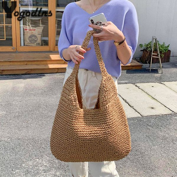 fashion rattan women shoulder bags woven female handbags large capacity summer beach handmade straw bags casual totes purses
fashion rattan women shoulder bags woven female handbags large capacity summer beach handmade straw bags casual totes purses