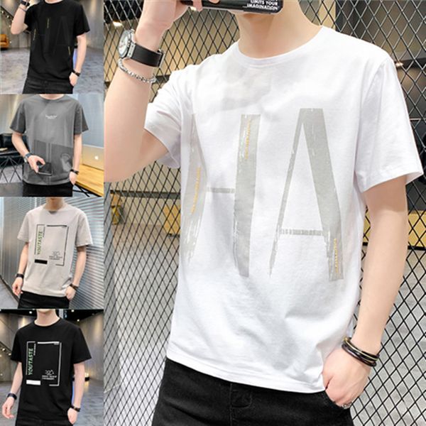 t-shirt men's short sleeve 2020 new summer fashion brand fashion short sleeve base shirt slim fit clothes summer men's clothing, Black;white
t-shirt men's short sleeve 2020 new summer fashion brand fashion short sleeve base shirt slim fit clothes summer men's clothing, Black;white