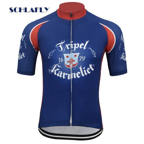 tripel 1679 karmeliet cycling jersey short sleeve bike wear blue jersey road cycling clothing bicycle clothes schlafly, Black;red
tripel 1679 karmeliet cycling jersey short sleeve bike wear blue jersey road cycling clothing bicycle clothes schlafly, Black;red