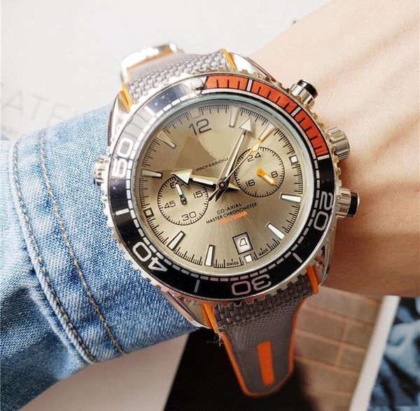 fashion running satch classic mens designer watches luminous chronograph vk japan quartz man luxury watch clock professional, Slivery;brown
fashion running satch classic mens designer watches luminous chronograph vk japan quartz man luxury watch clock professional, Slivery;brown