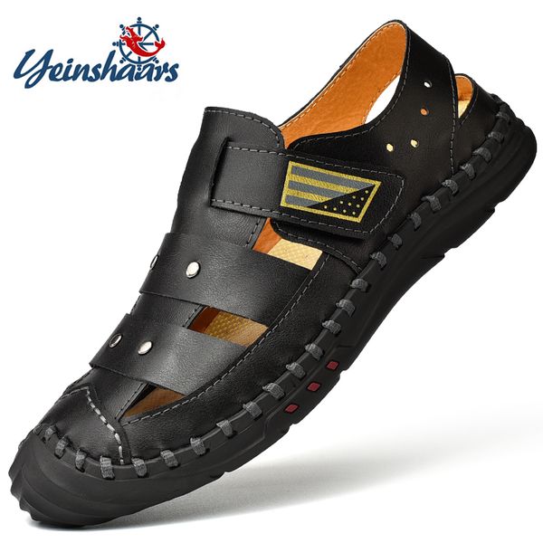 sandals classic mens summer genuine leather male beach soft comfortable outdoor slippers 2021 man, Black
sandals classic mens summer genuine leather male beach soft comfortable outdoor slippers 2021 man, Black