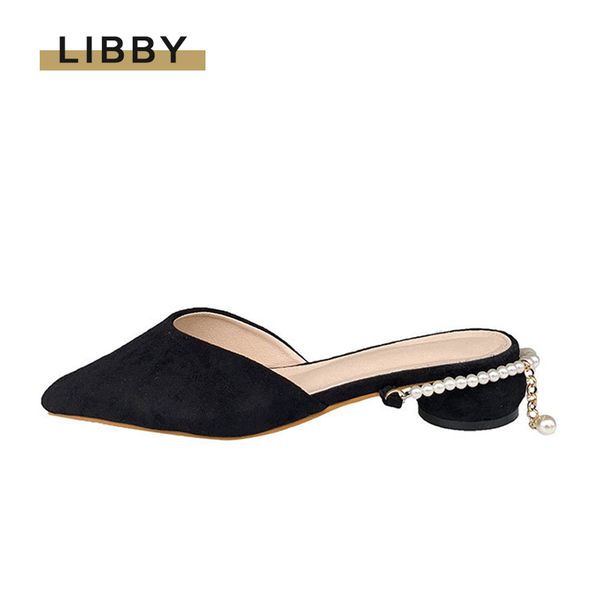 2020 summer pearl elegant women black square toe slipper mules block low high heels outsides beach flock shoes
2020 summer pearl elegant women black square toe slipper mules block low high heels outsides beach flock shoes