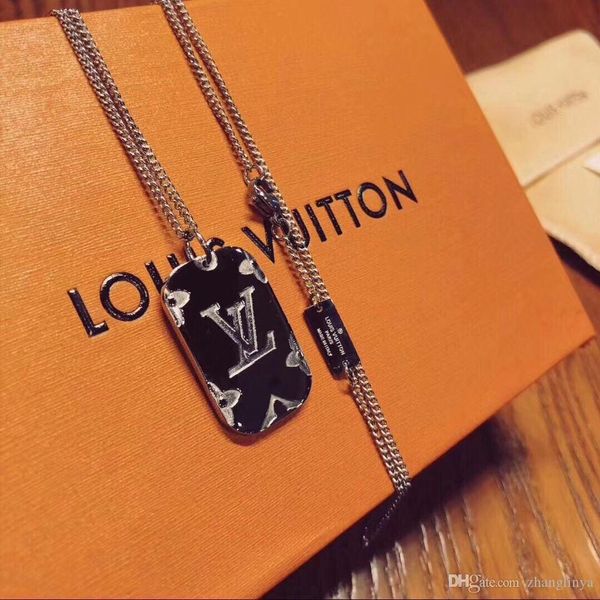 Hot Korean version of the letter titanium steel necklace exquisite necklace personality men and women couple models big pendant pendant clav
Hot Korean version of the letter titanium steel necklace exquisite necklace personality men and women couple models big pendant pendant clav