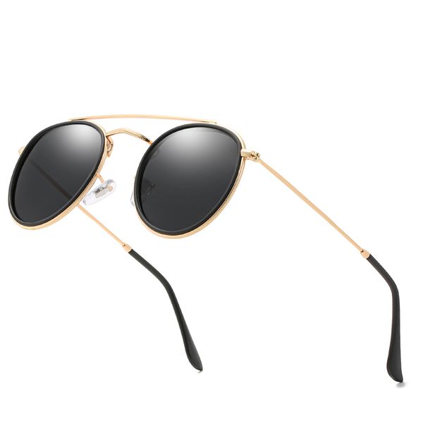 classic vintage round polarized sunglasses men brand designer polaroid sun glasses women metal frame black lens eyewear driving, White;black
classic vintage round polarized sunglasses men brand designer polaroid sun glasses women metal frame black lens eyewear driving, White;black