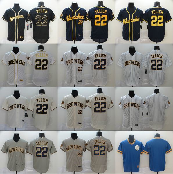 2020 new milwaukee 22 christian yelich brewers jerseys 19 robin yount baseball jersey 021, Blue;black
2020 new milwaukee 22 christian yelich brewers jerseys 19 robin yount baseball jersey 021, Blue;black