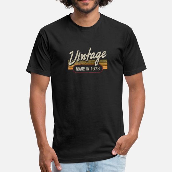 vintage made in 1973 t shirt men designs cotton round neck slim gift funny summer kawaii shirt
vintage made in 1973 t shirt men designs cotton round neck slim gift funny summer kawaii shirt