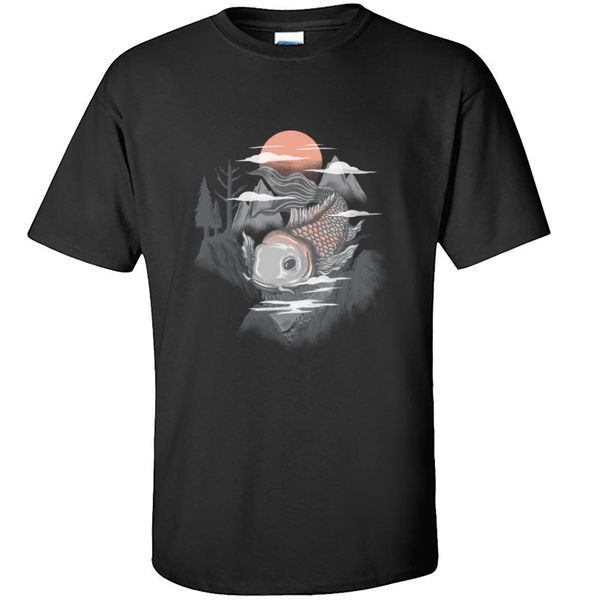 koi fish landscape mountain normal short sleeve t shirt thanksgiving day sweatshirt 100% cotton fabric tees men tshirt
koi fish landscape mountain normal short sleeve t shirt thanksgiving day sweatshirt 100% cotton fabric tees men tshirt
