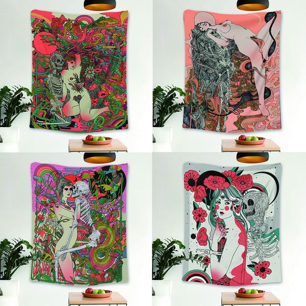 factory direct sales for new flower girl skull series tapestry wall decoration furniture decoration
factory direct sales for new flower girl skull series tapestry wall decoration furniture decoration