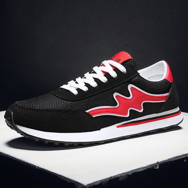 2020 men fashion lace-up shoes autumn man casual shoes trend breathable light sneakers for men zapatos de hombre flats, Black
2020 men fashion lace-up shoes autumn man casual shoes trend breathable light sneakers for men zapatos de hombre flats, Black