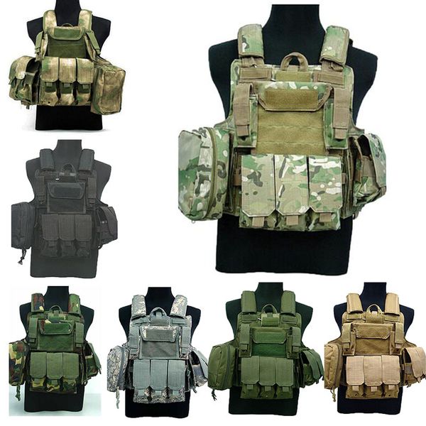 hunting jackets releasable armor plate carrier vest tactical combat heavy molle outdoor clothing, Camo;black
hunting jackets releasable armor plate carrier vest tactical combat heavy molle outdoor clothing, Camo;black
