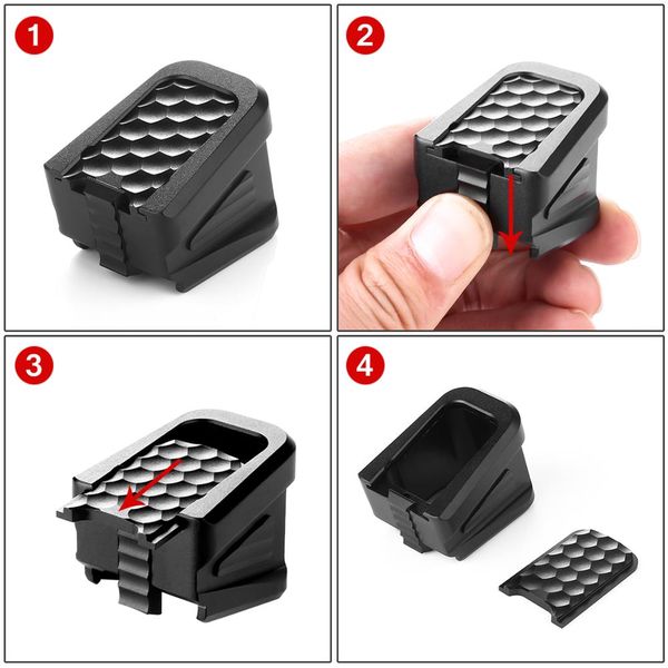 cnc aluminum made magazines base pad kit for g17 17c 17l 22 22c 24 24c 31 31c 34 35
cnc aluminum made magazines base pad kit for g17 17c 17l 22 22c 24 24c 31 31c 34 35