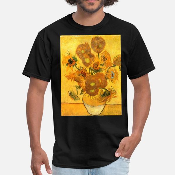 sunflowers van gogh t shirt men print cotton round neck cool anti-wrinkle basic spring letters shirt
sunflowers van gogh t shirt men print cotton round neck cool anti-wrinkle basic spring letters shirt