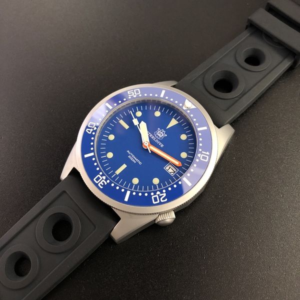 automatic watch men stainless steel pilot watch diving men's mechanical imported movement blue fashion sd1979, Slivery;brown
automatic watch men stainless steel pilot watch diving men's mechanical imported movement blue fashion sd1979, Slivery;brown
