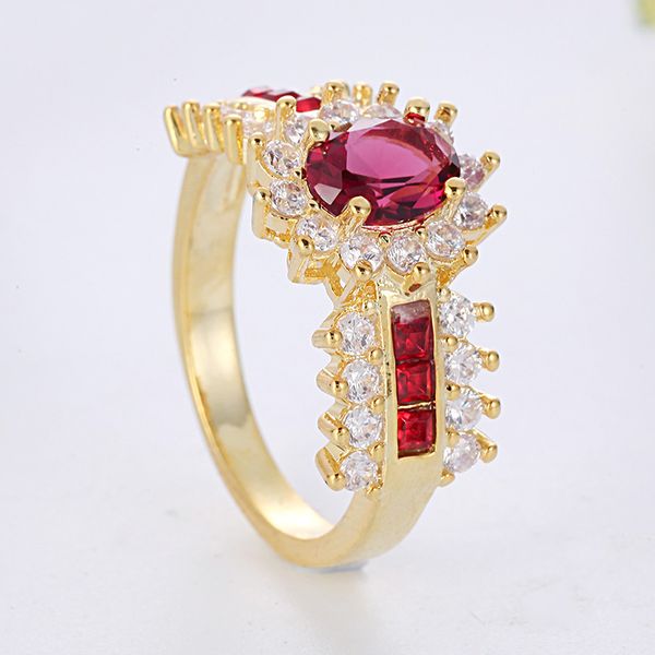 fashion crystal ring wedding bands luxury women gold color engagement ring jewelry for girl friend valentine's day gift, Golden;silver
fashion crystal ring wedding bands luxury women gold color engagement ring jewelry for girl friend valentine's day gift, Golden;silver