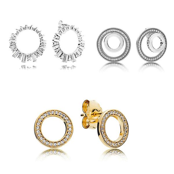 authentic 925 sterling silver stud earrings pans fashion for women crycle earring stud fine europe jewelry birthday gift, Golden;silver
authentic 925 sterling silver stud earrings pans fashion for women crycle earring stud fine europe jewelry birthday gift, Golden;silver