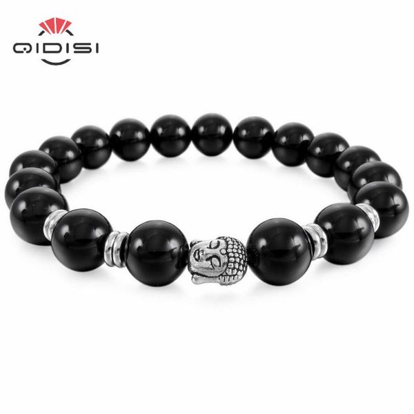 women,men's 10mm alloy energy bracelet link wrist energy stone white buddha mala bead elastic, Black
women,men's 10mm alloy energy bracelet link wrist energy stone white buddha mala bead elastic, Black