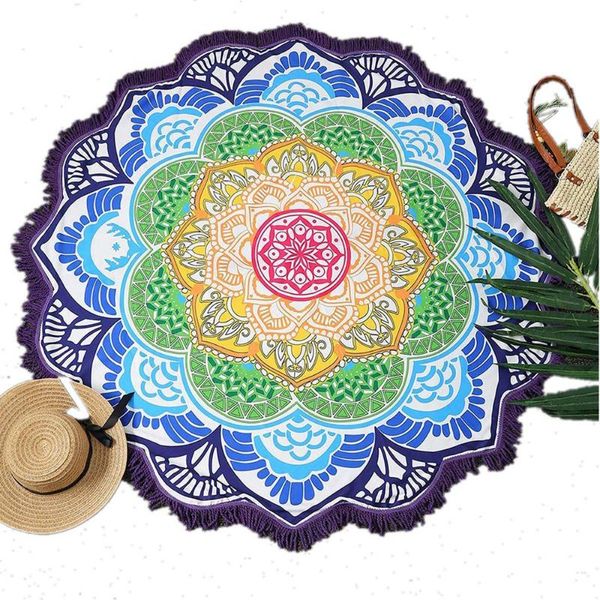 yoga blankets round beach towel diameter 150cm mat with flowers pattern mandala tapestry picnic valentine's day
yoga blankets round beach towel diameter 150cm mat with flowers pattern mandala tapestry picnic valentine's day