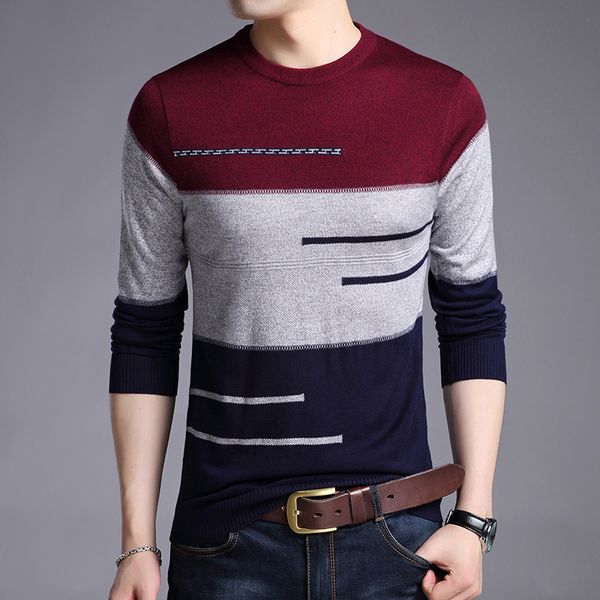 men's sweaters jbersee 2021 autumn fashion brand casual sweater men o-neck striped knitting pullover slim fit mens and, White;black
men's sweaters jbersee 2021 autumn fashion brand casual sweater men o-neck striped knitting pullover slim fit mens and, White;black
