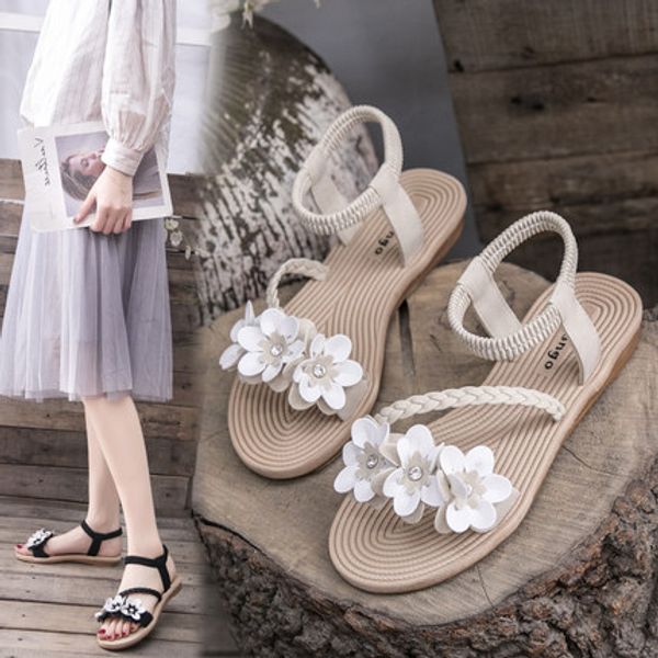 fairy style sandals female students 2020 summer new women's shoes korean version of the wild beach shoes flat soles roman, Black
fairy style sandals female students 2020 summer new women's shoes korean version of the wild beach shoes flat soles roman, Black