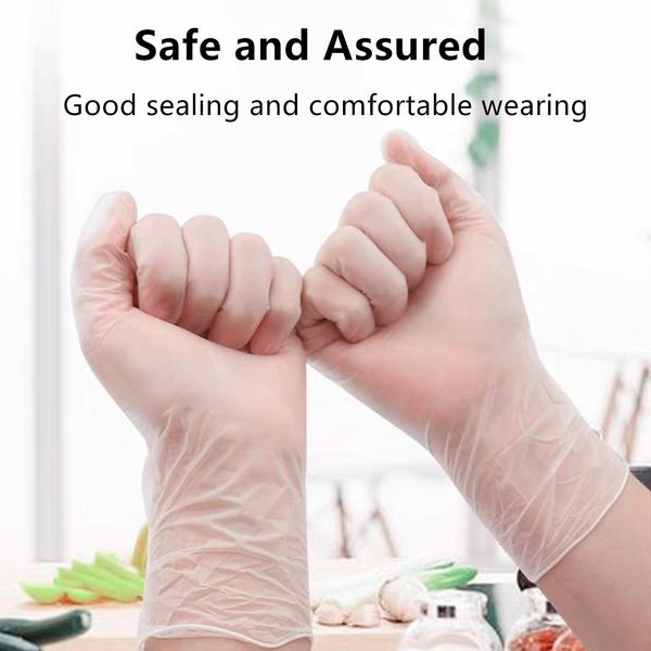 Protective Disposable PVC Gloves Anti-static Plastic Gloves For Cleaning Cooking Restaurant Kitchen Accessories Protective Gloves 18
Protective Disposable PVC Gloves Anti-static Plastic Gloves For Cleaning Cooking Restaurant Kitchen Accessories Protective Gloves 18