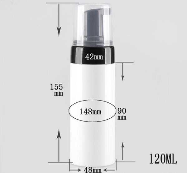 storage bottles & jars 120ml white plastic refillable travel foamer pump bottle body wash black soap foaming pumps pet diy sn030
storage bottles & jars 120ml white plastic refillable travel foamer pump bottle body wash black soap foaming pumps pet diy sn030