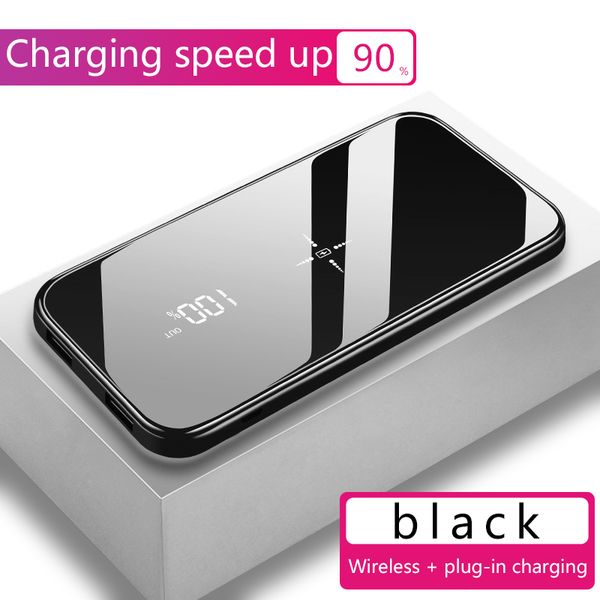 qi wireless charger power bank 20000mah mirror screen external battery portable fast charging powerbank for iphone xiaomi huawei
qi wireless charger power bank 20000mah mirror screen external battery portable fast charging powerbank for iphone xiaomi huawei