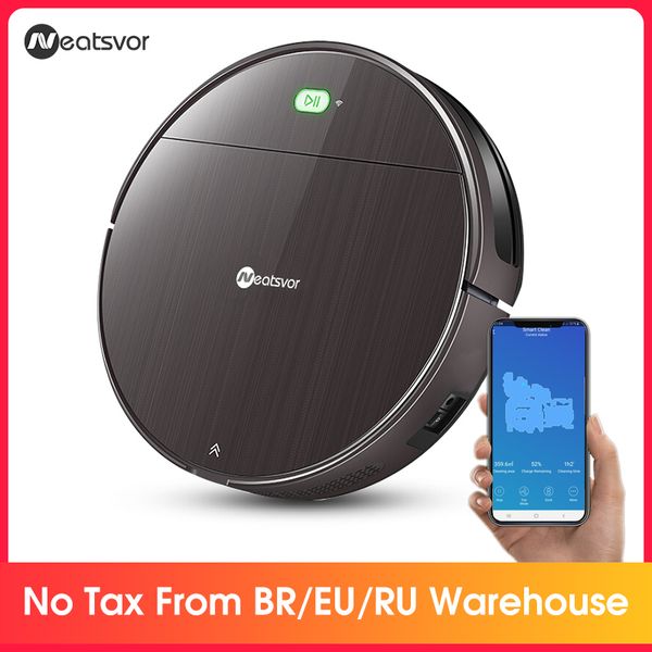 neatsvor v392 brown robot vacuum cleaner sweep & wet mop for floor app control map navigation planned auto charge robot 1800pa
neatsvor v392 brown robot vacuum cleaner sweep & wet mop for floor app control map navigation planned auto charge robot 1800pa