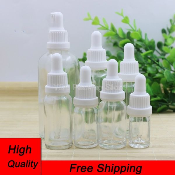 5ml,10ml,15ml,20ml,30ml,50ml,100ml clear glass bottles white dropper,empty essential oil glass vials cosmetic packing container
5ml,10ml,15ml,20ml,30ml,50ml,100ml clear glass bottles white dropper,empty essential oil glass vials cosmetic packing container