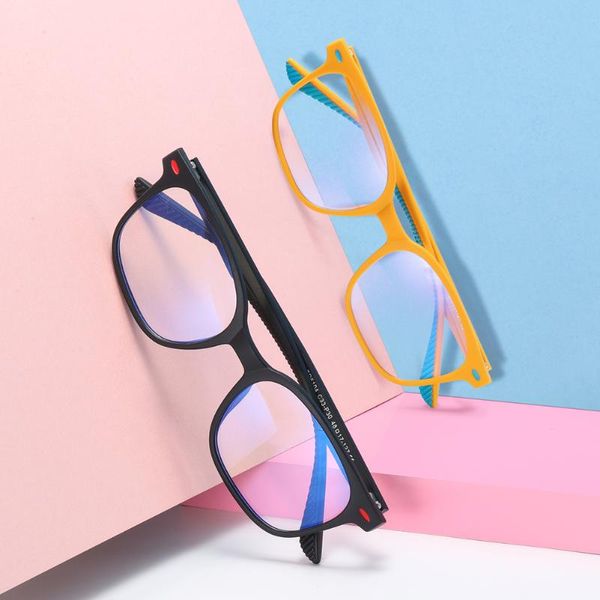 kids computer glasses tr90 eyewear frames anti-blue light flexible children prescription eyeglasses optics frame for girls boys, Black
kids computer glasses tr90 eyewear frames anti-blue light flexible children prescription eyeglasses optics frame for girls boys, Black