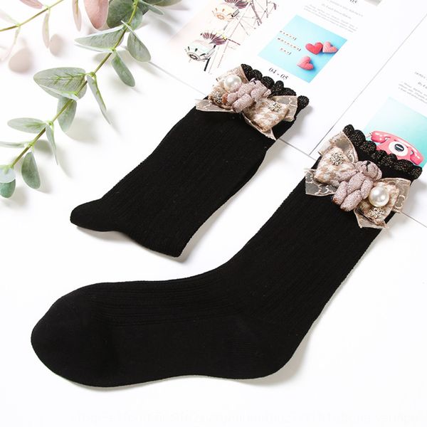 women's mid-calf butterfly and bear spring and autumn new pile women's socks bow socks nnkhm, Black 
women's mid-calf butterfly and bear spring and autumn new pile women's socks bow socks nnkhm, Black