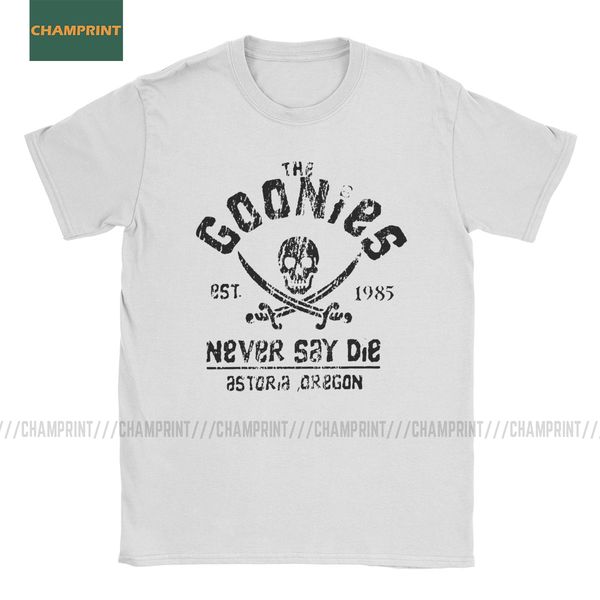 men's the goonies naver say die t shirt movie sloth chunk fratelli skull pirates cotton short sleeve tees plus size t-shirt
men's the goonies naver say die t shirt movie sloth chunk fratelli skull pirates cotton short sleeve tees plus size t-shirt